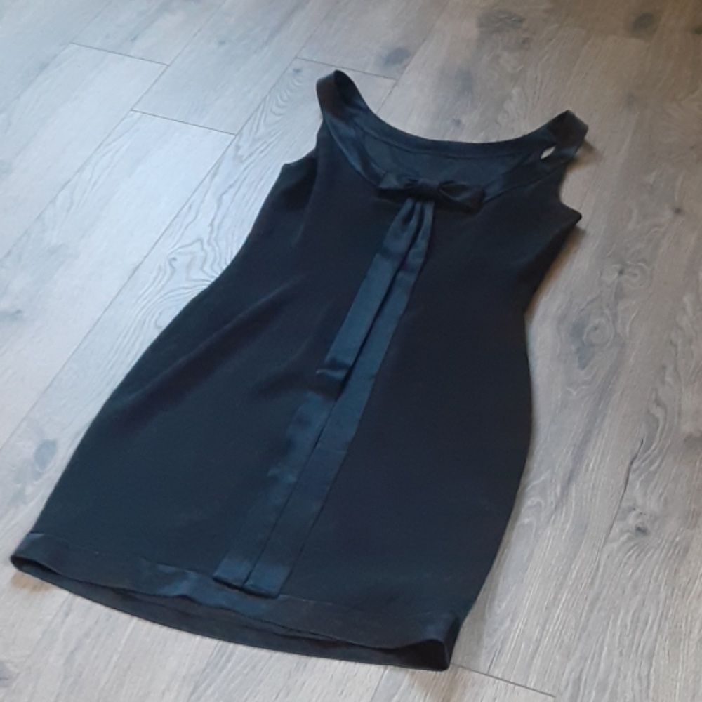 Black cocktail dress